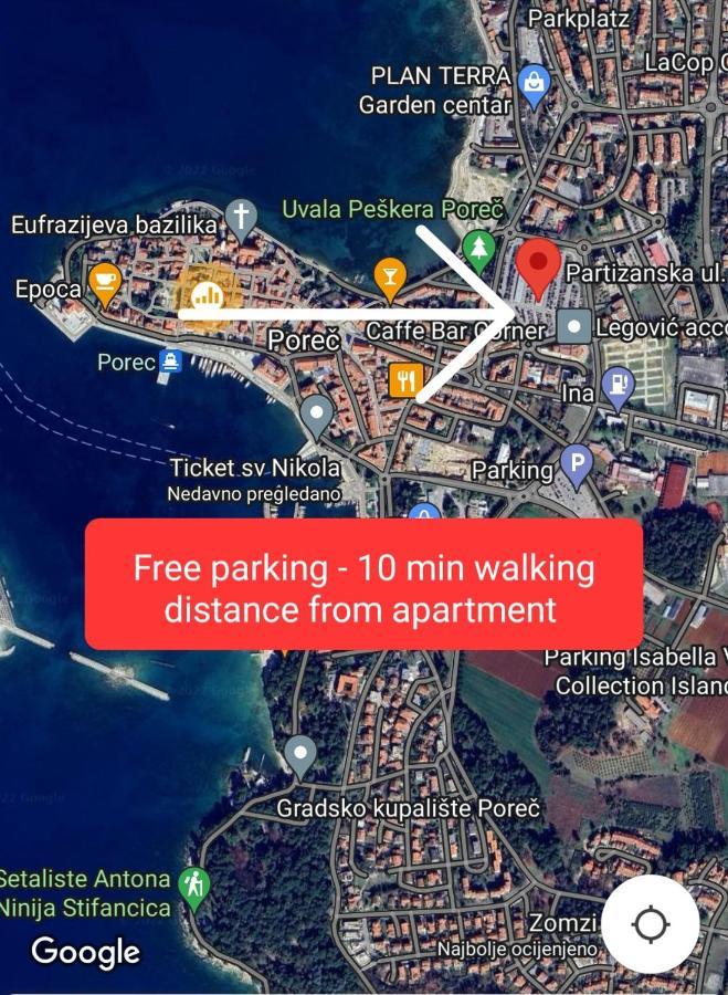Apartment Anika Old Town Porec Luaran gambar